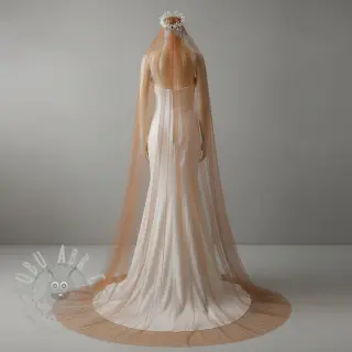 Tyll till TUTU-kjol cognac 160 cm