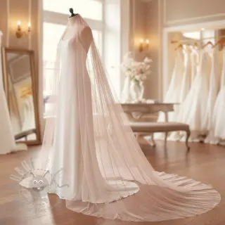 Tyll till TUTU-kjol ROYAL SPARKLE rose gold