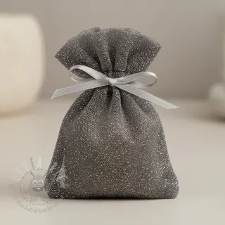 Tyll till TUTU-kjol ROYAL SPARKLE dark grey silver