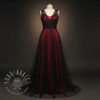 Tyll till TUTU-kjol ROYAL SPARKLE black silver