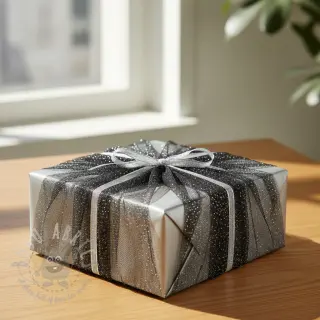 Tyll till TUTU-kjol ROYAL SPARKLE black silver