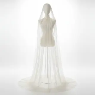 Tyl na TUTU ROYAL SPARKLE white gold