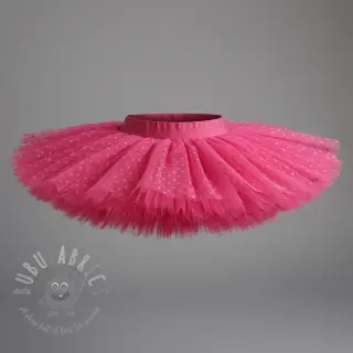 Tyll till TUTU-kjol SPOT fuchsia