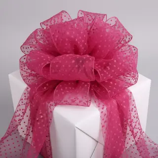 Tyl na TUTU SPOT fuchsia