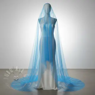 Tyll till TUTU-kjol aqua 160 cm