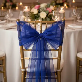Tyl na TUTU cobalt 160 cm