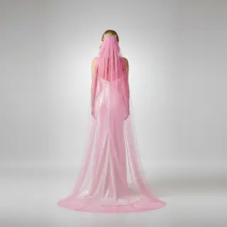 Tyl na TUTU pink 160 cm