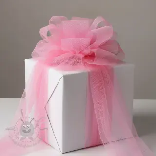Tyll till TUTU-kjol pink 160 cm