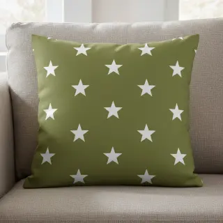 Bavlnená látka Stars green
