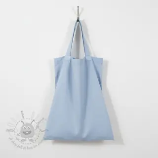 Bomullspoplin baby light blue