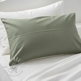 Bomullspoplin olive