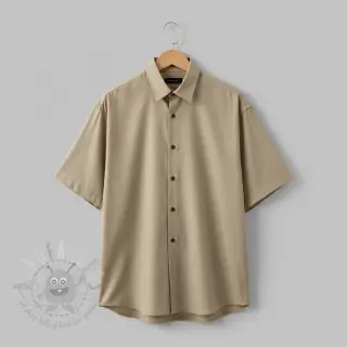 Bomullspoplin light brown