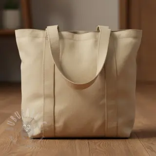 Bomullspoplin light brown