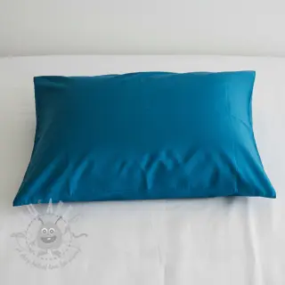 Bomullspoplin ocean blue