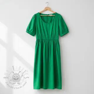 Bomullspoplin kelly green