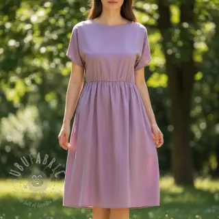 Bomullspoplin rose wood