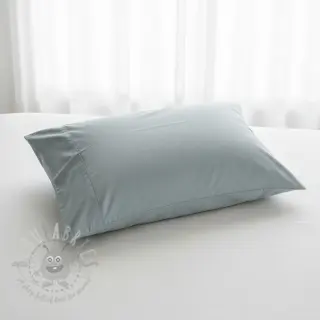 Bomullspoplin pale turquoise