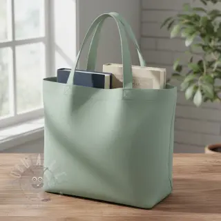 Bomullspoplin dark mint