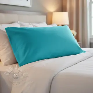 Bomullspoplin light turquoise