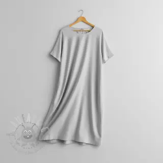 Bomullspoplin light grey