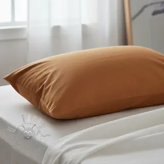 Bomullspoplin rust