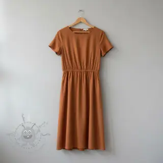 Bomullspoplin rust