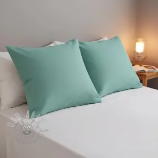 Bomullspoplin fresh sage