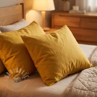 Bomullspoplin ochre