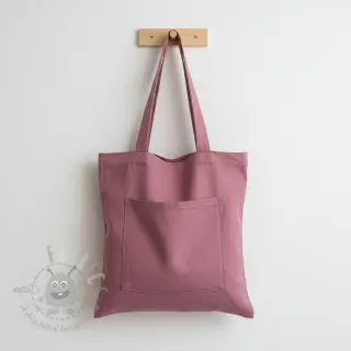 Bomullspoplin mauve