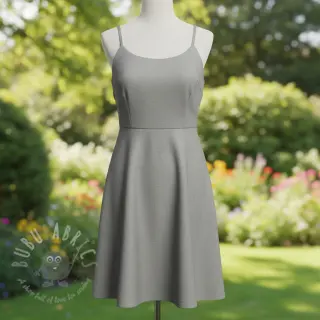 Bomullspoplin rock grey