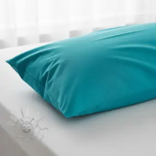 Bomullspoplin turquoise