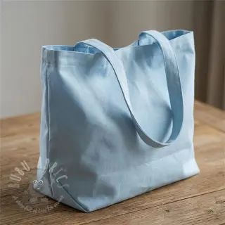 Bomullspoplin blue