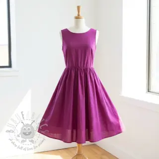 Bomullspoplin violet