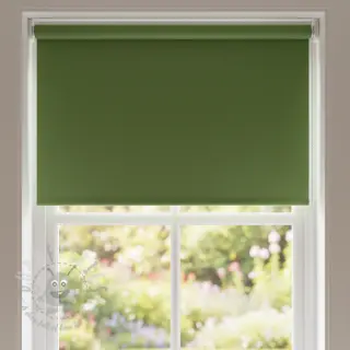 Bomullspoplin forest green
