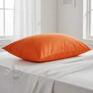 Bomullspoplin orange