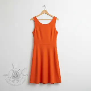 Bomullspoplin orange