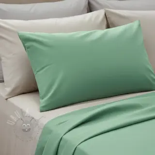 Bomullspoplin pepermint