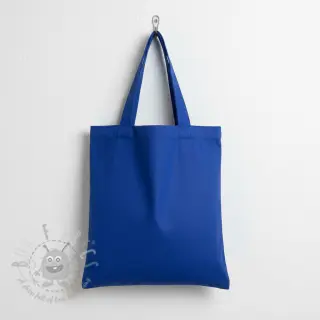 Bomullspoplin cobalt