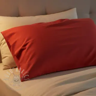 Bomullspoplin red