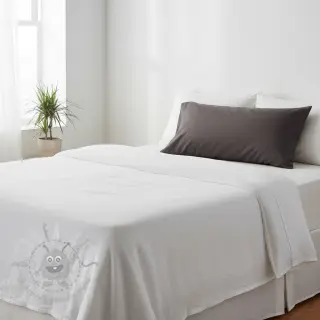 Bomullspoplin dark grey