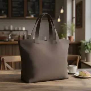 Bavlnený popelín dark grey