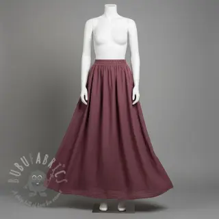 Bomullstyg SLUB WASHED mauve