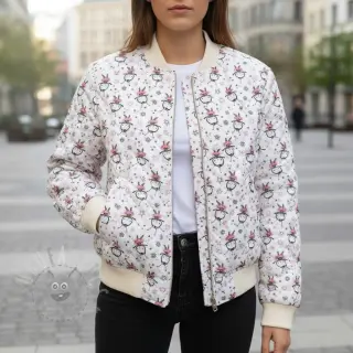 Bomullstyg QUILTING Elisabetta rose
