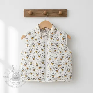 Bomullstyg QUILTING Elisabetta jaune