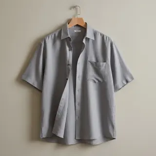 Bavlnená látka s ľanom PREMIUM light grey