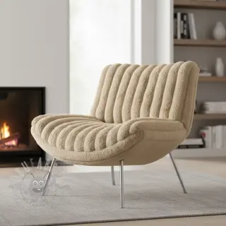 Konstpäls Barracuda beige