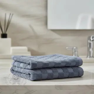 Frotté Checks blue