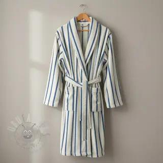Frotté YARN DYED Stripe SMALL light blue