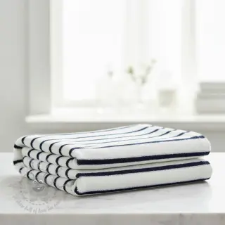 Frotté YARN DYED Stripe SMALL dark blue