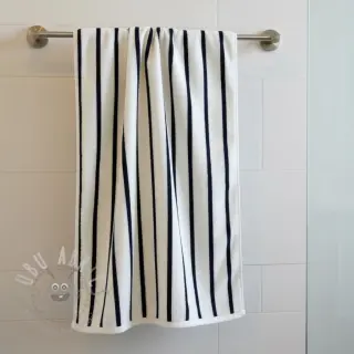 Frotté YARN DYED Stripe SMALL dark blue